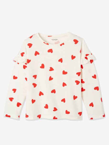 Lot de 2 pyjamas fille coeurs ivoire 3 - vertbaudet enfant 