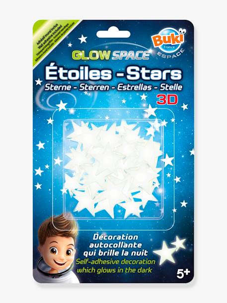 Stickers étoiles 3D BUKI BLANC 1 - vertbaudet enfant 