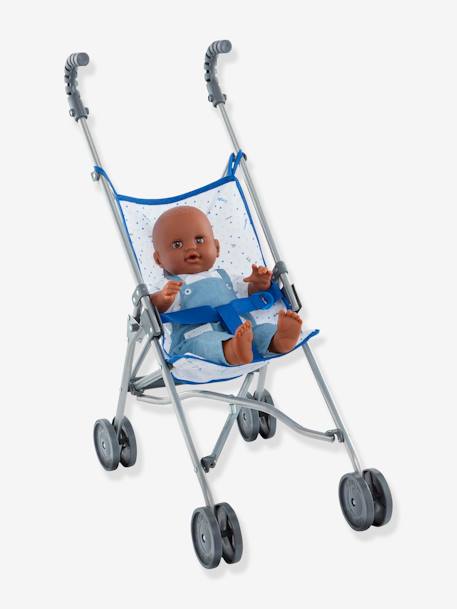 Poussette canne bleue COROLLE pour poupon de 36 à 42 cm Bleu 2 - vertbaudet enfant 