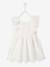 Ensemble cérémonie bébé robe, bloomer et bandeau ivoire 2 - vertbaudet enfant 