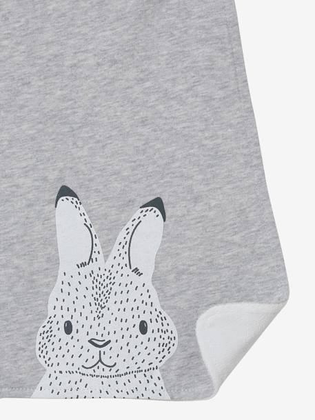 Grand bavoir Celeste+green forest+gris chiné+souris 9 - vertbaudet enfant 