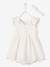 Ensemble cérémonie bébé robe, bloomer et bandeau ivoire 5 - vertbaudet enfant 