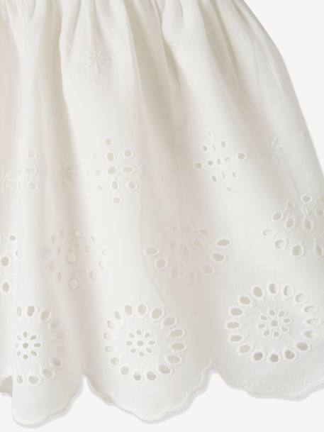 Ensemble cérémonie bébé robe, bloomer et bandeau ivoire 7 - vertbaudet enfant 