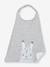 Grand bavoir Celeste+green forest+gris chiné+souris 8 - vertbaudet enfant 