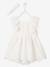 Ensemble cérémonie bébé robe, bloomer et bandeau ivoire 1 - vertbaudet enfant 