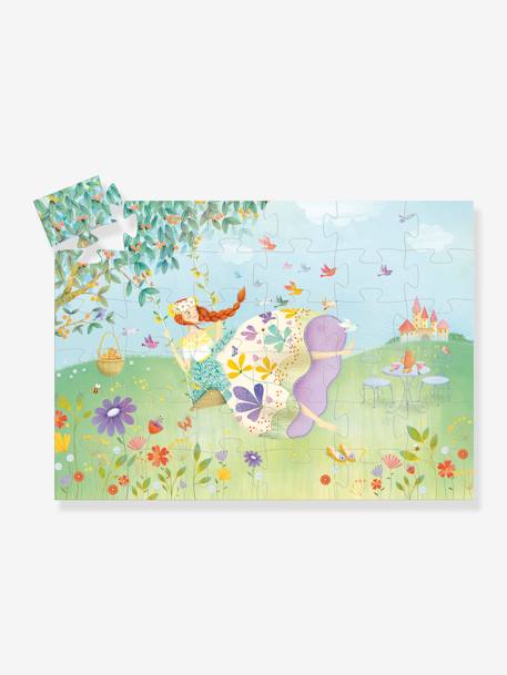 Puzzle La Princesse du printemps 36 pièces BLEU 2 - vertbaudet enfant 