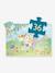 Puzzle La Princesse du printemps 36 pièces BLEU 3 - vertbaudet enfant 