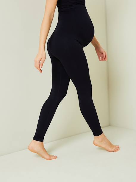 Legging de grossesse sans couture Marron+Noir 12 - vertbaudet enfant 
