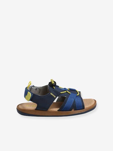 Sandales scratchées garçon bleu 2 - vertbaudet enfant 