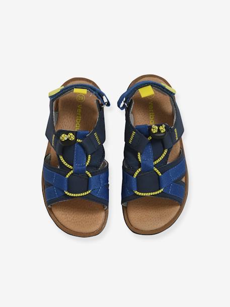 Sandales scratchées garçon bleu 4 - vertbaudet enfant 