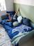 Parure housse de couette enfant détails phosphorescents et taie d'oreiller OURS POLAIRE bleu foncé 1 - vertbaudet enfant 