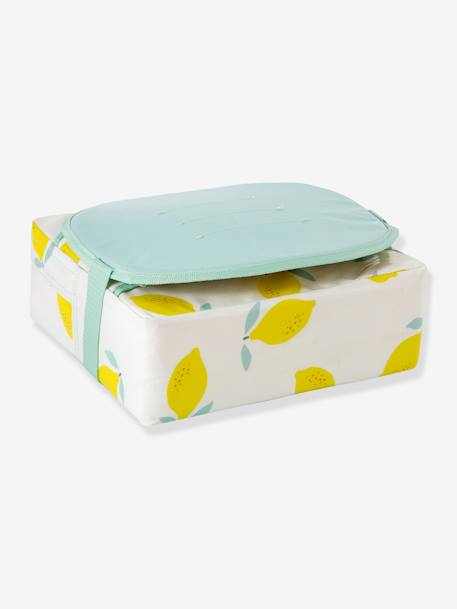 Rehausseur de chaise Easy up BABY TO LOVE gris étoiles+HAPPY LEMON+rayé bleu 5 - vertbaudet enfant 