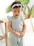 Ensemble bébé fille combinaison + bandeau imprimés rose imprimé+rose pâle+rose poudré+vert céladon imprimé 33 - vertbaudet enfant 