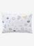 Parure housse de couette enfant et taie d'oreiller COSMOS bleu / multicolore 6 - vertbaudet enfant 