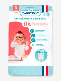 Puériculture-Toilette de bébé-54 couches dermo-sensitives T3 (4-9 kg) CARRYBOO
