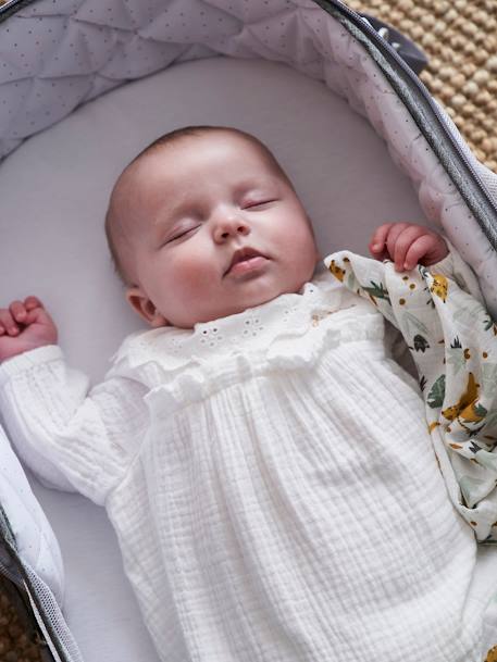 Couffin de voyage pliant gris chiné 3 - vertbaudet enfant 