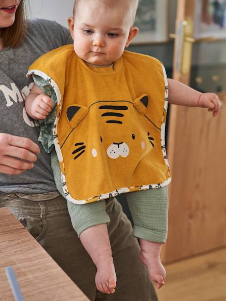 Grand bavoir à enfiler dragon+lapin+lovely leo+ourson+tigre 22 - vertbaudet enfant 