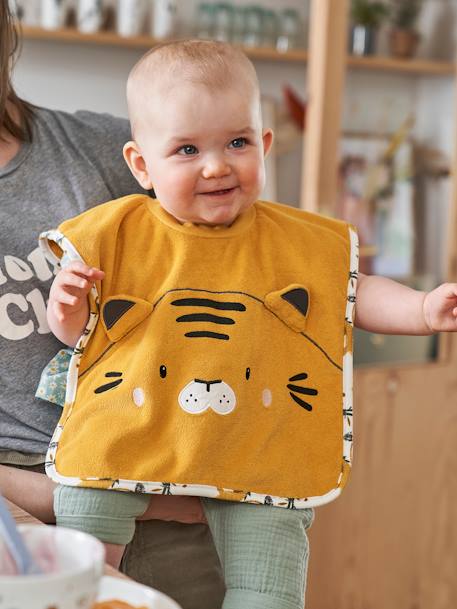 Grand bavoir à enfiler dragon+lapin+lovely leo+ourson+tigre 21 - vertbaudet enfant 