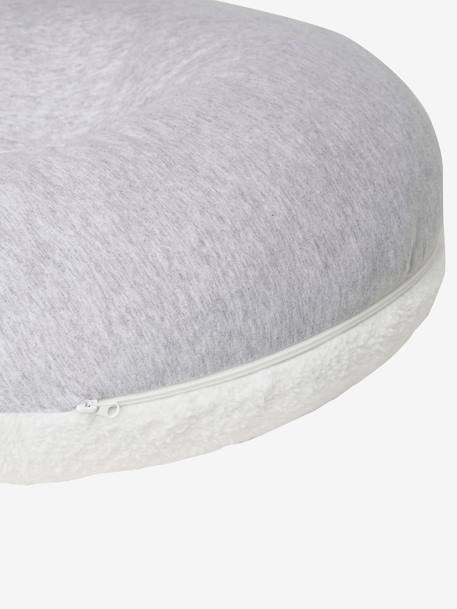 Coussin d'allaitement gris chiné 4 - vertbaudet enfant 