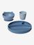 Coffret repas en silicone lot vert+set baby blue+set imprimé+set vieux rose 3 - vertbaudet enfant 