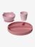 Coffret repas en silicone lot vert+set baby blue+set imprimé+set vieux rose 10 - vertbaudet enfant 