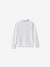 Polo manches longues en coton bio garçon Blanc 2 - vertbaudet enfant 