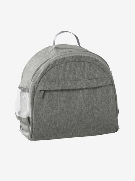 Couffin de voyage pliant gris chiné 4 - vertbaudet enfant 