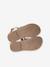 Sandales cuir fille esprit spartiates noir+or 10 - vertbaudet enfant 