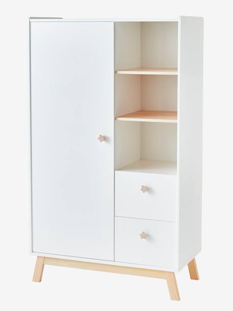 Armoire GRANDE OURSE Blanc/bois 3 - vertbaudet enfant 