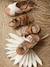 Sandales cuir fille collection maternelle marron+rose multicolore 7 - vertbaudet enfant 
