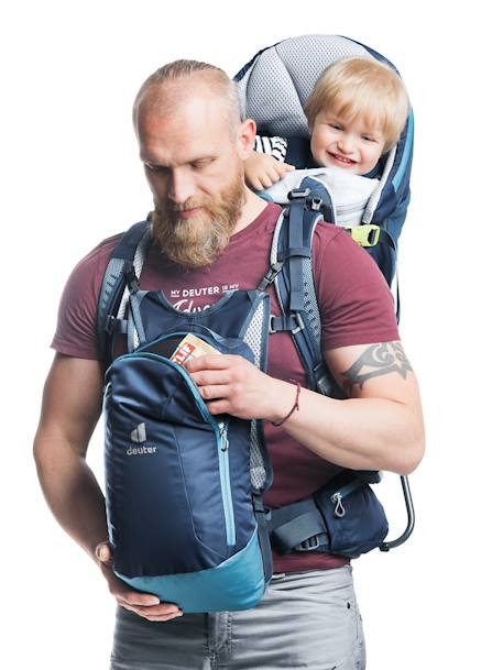 Porte-bébé Kid Comfort Pro DEUTER Bleu nuit (midnight) 5 - vertbaudet enfant 