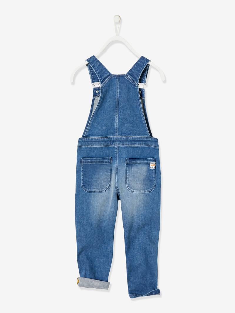 Veste En Jean Garçon Vertbaudet - 100% Coton - Poches Plaquées - Taille 8 Ans