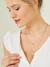 Blouse de grossesse et d'allaitement gaze de coton blanc imprimé pois or+Vert 5 - vertbaudet enfant 