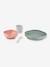 Set vaisselle 4 pièces silicone bleu+bleu+EUCALYPTUS+jaune+jungle+NIGHT BLUE+rose+terracotta+vert sauge 18 - vertbaudet enfant 