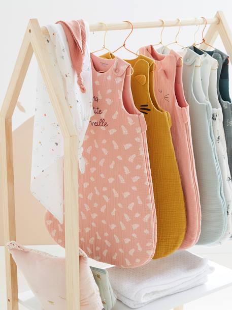 Gigoteuse en gaze de coton bio* BABY TIGRE caramel 2 - vertbaudet enfant 