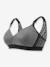 Soutien-gorge de grossesse et d'allaitement Serena CACHE C¼UR sans armatures Gris chiné/noir+NOIR+Rose pâle (Blush)+terracotta 3 - vertbaudet enfant 