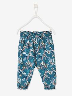 -Pantalon imprimé bébé fluide