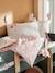 Parure housse de couette enfant et taie d'oreiller LAPIN ROMANTIQUE ivoire / rose 2 - vertbaudet enfant 