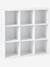 Meuble de rangement 9 cases blanc 3 - vertbaudet enfant 
