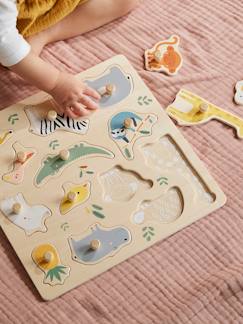 -Puzzle boutons Jungle en bois FSC®