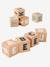 10 grands cubes lettres en bois FSC® multicolore 4 - vertbaudet enfant 