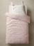Parure housse de couette enfant et taie d'oreiller LAPIN ROMANTIQUE ivoire / rose 6 - vertbaudet enfant 