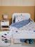 Parure housse de couette enfant et taie d'oreiller COSMOS bleu / multicolore 1 - vertbaudet enfant 
