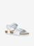 Sandales fille Adriel G blanc ciel 1 - vertbaudet enfant 