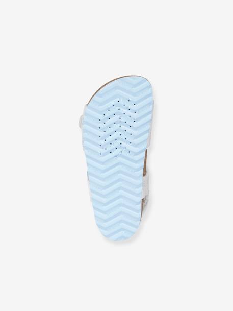 Sandales fille Adriel G blanc ciel 6 - vertbaudet enfant 