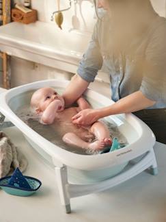 week-end avec bébé-Puériculture-Toilette de bébé-Baignoire pliable Easytub VERTBAUDET