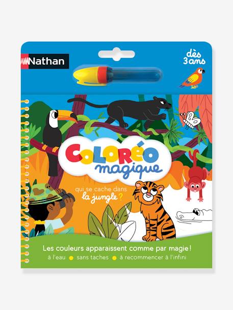 Carnet Coloréo jungle - NATHAN MULTICOLOR 3 - vertbaudet enfant 