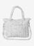 Sac à langer en gaze de coton Plume blanc imprimé+Hygge+ivoire imprimé+ivoire végétal+vanille 25 - vertbaudet enfant 