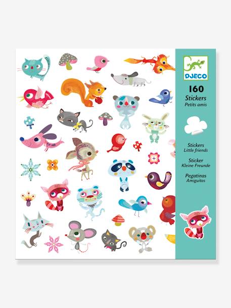 160 Stickers Petits Amis DJECO BLEU 1 - vertbaudet enfant 
