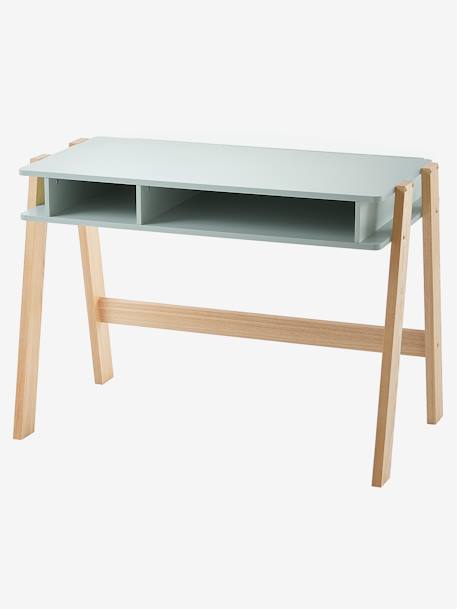 Bureau enfant ARCHITEKT blanc/bois+vert 9 - vertbaudet enfant 